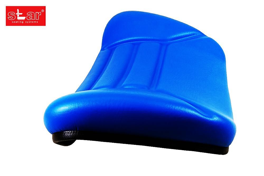 Oparcie siedzenia PVC niebieskie Turcja ST YP2 BLUE