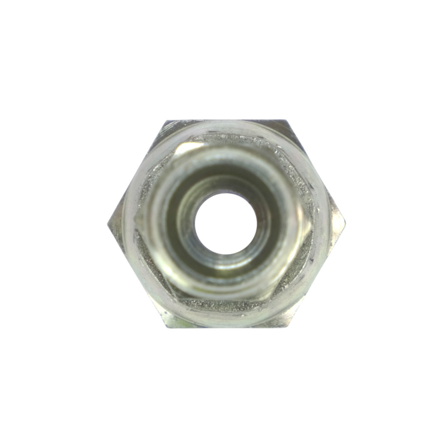 Złącze hydrauliczne proste AB M16x1,5 - M14x1,5 10L/8L stożek starego typu bez oringu 38193