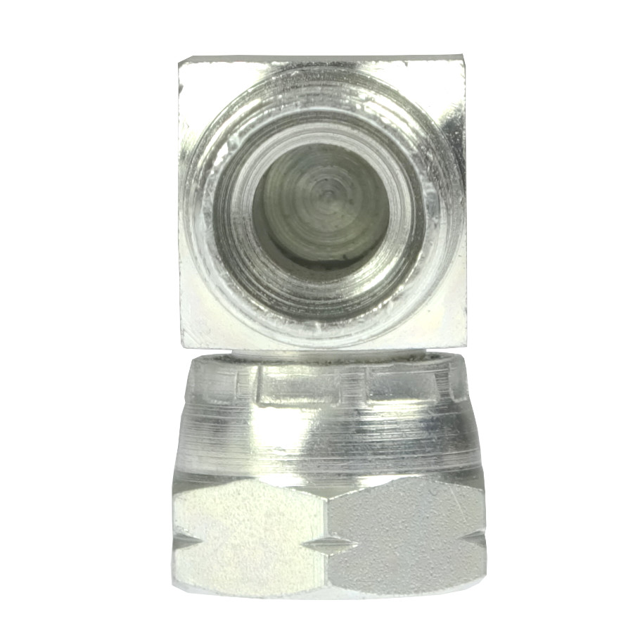 Złącze hydrauliczne kolanko 90 AB 3/8" M18x1,5 12L 38428