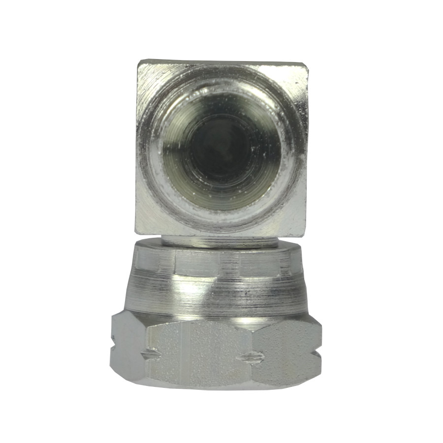 Złącze hydrauliczne kolanko 90 AB 3/8" - 3/8" 38430