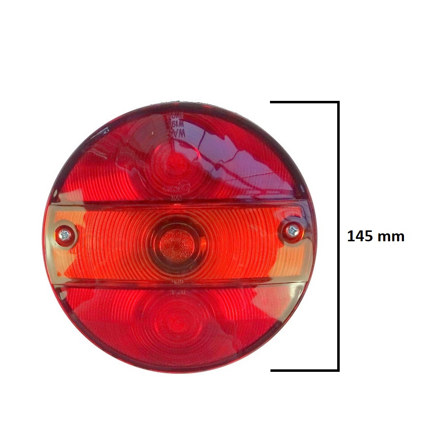 Lampa zespolona tylna prawa W19P 12/24V żarówkowa 41524