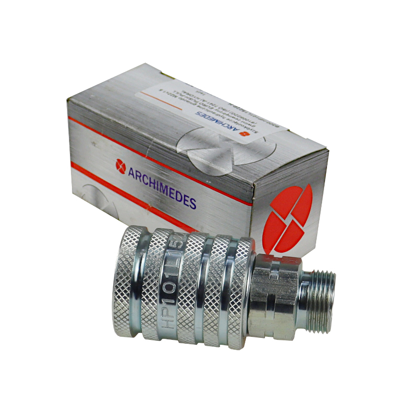 Szybkozłącze hydrauliczne gniazdo M22x1.5 gwint zewnętrzny EURO PUSH-PULL (9100822G) (ISO 7241-A) HYDRAL PREMIUM 42254