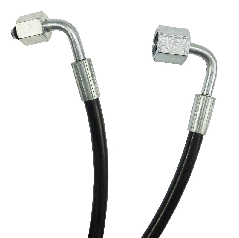 Przewód wąż termoplastyczny kompletny M12/14x1,5 L-2800, L-2020mm do podnoszenia kabiny SCANIA PROKOM 42498