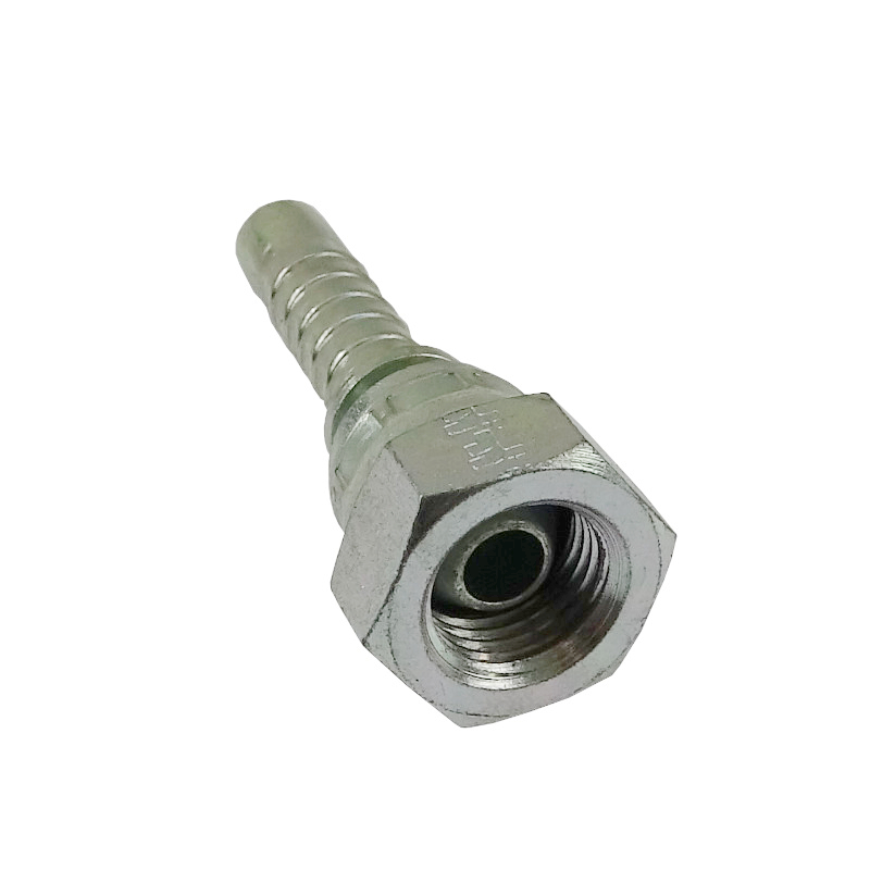 Zakucie hydrauliczne końcówka prosta DKR DN08 1/4" BSP 6044.0608 45306
