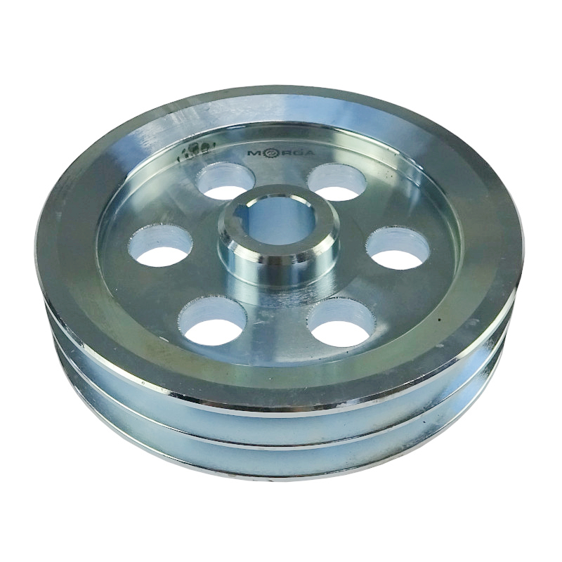 Koło pasowe 2 paski 2 SPB / 2 HB FI-200 otwór 30mm stalowe MORGA 45324