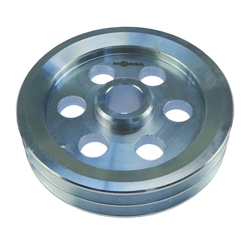 Koło pasowe 2 paski 2 SPB / 2 HB FI-200 otwór 35mm stalowe MORGA 45363