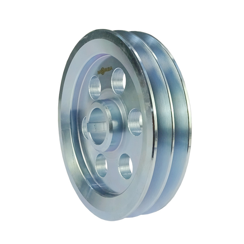 Koło pasowe 2 paski 2 SPB / 2 HB FI-200 otwór 38mm stalowe MORGA 45364