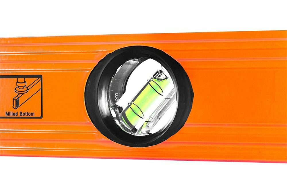 POZIOMICA ALUMINIOWA 100CM 3 LIBELLE FREZOWANA DOLNA POWIERZCHNIA
