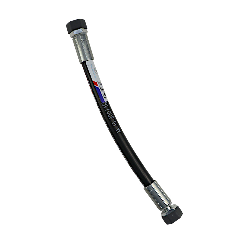 Przewód wąż hydrauliczny gwint M18x1,5 proste L-300mm DN10-1SN 18MPa PZL HYDRAL 46208