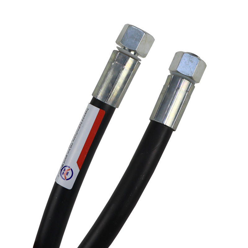 Przewód wąż hydrauliczny 330 bar gwint M18x1,5 proste L-300mm DN10-2SN PZL HYDRAL 46209