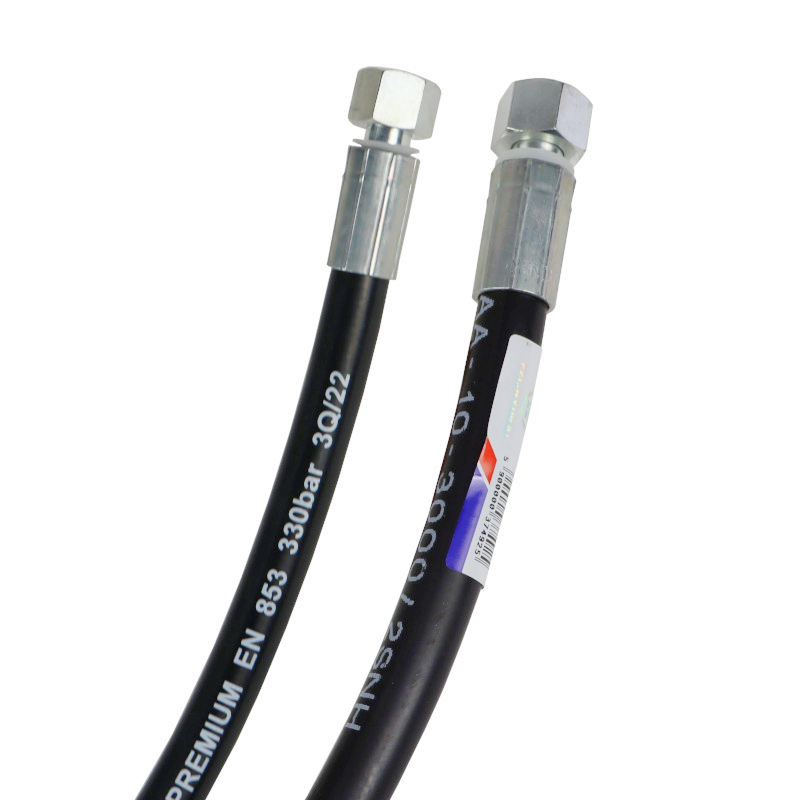 Przewód wąż hydrauliczny 330 bar gwint M18x1,5 proste L-3000mm DN10-2SN 33MPa PZL HYDRAL 46211