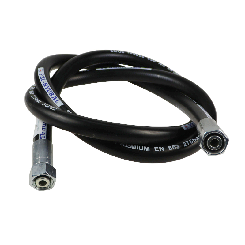Przewód wąż hydrauliczny 275 bar gwint M22x1,5 proste L-2000mm DN12-2SN 336-631-105-522 PZL HYDRAL 46248