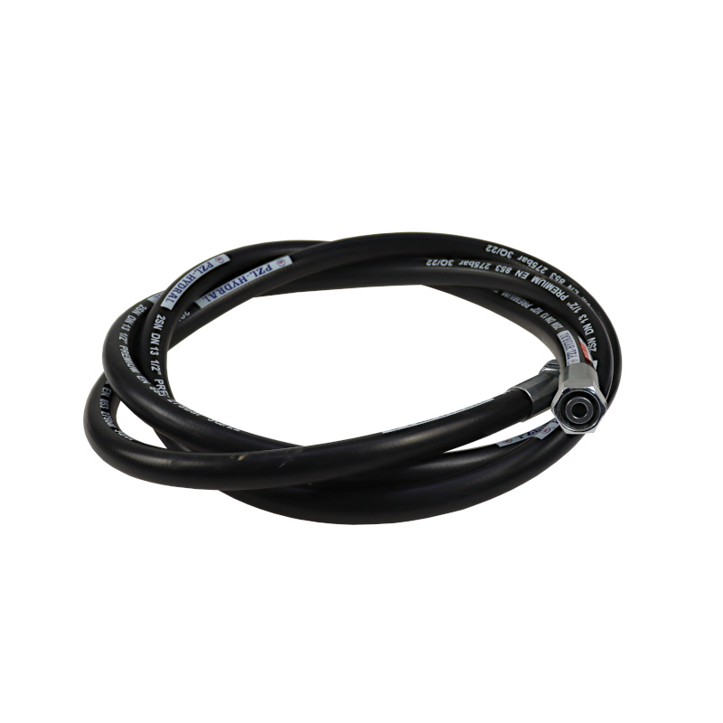 Przewód wąż hydrauliczny 275 bar gwint M22x1,5 proste L-3000mm DN12-2SN PZL HYDRAL 46252