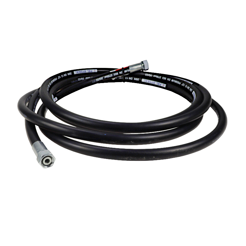 Przewód wąż hydrauliczny 275 bar gwint M22x1,5 proste L-5800mm DN12-2SN 6050160100 PZL HYDRAL 46268