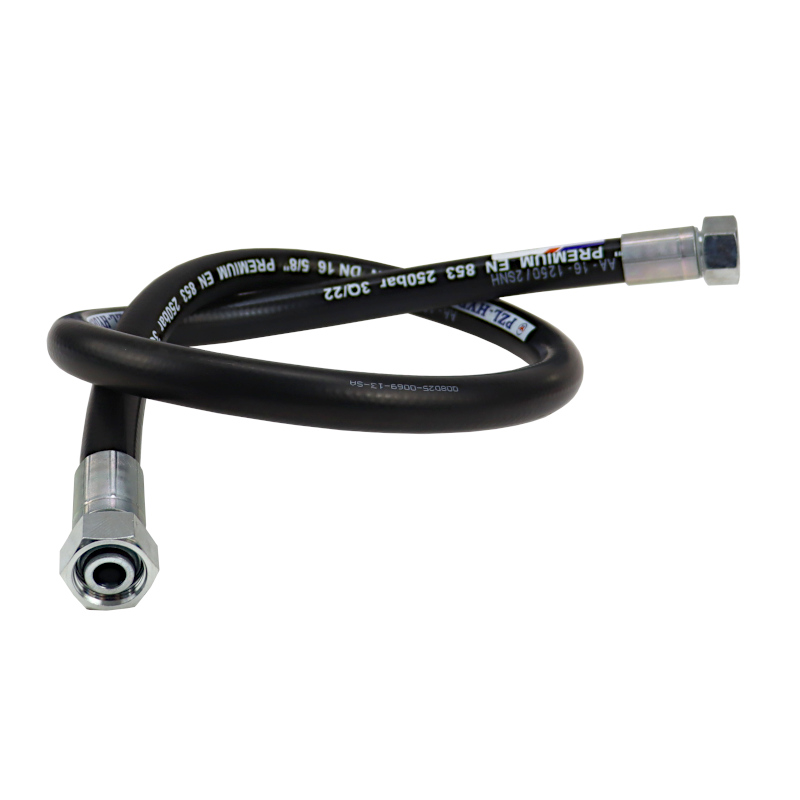 Przewód wąż hydrauliczny 250 bar gwint M27x2 proste L-1250mm DN16-2SN PZL HYDRAL 46276