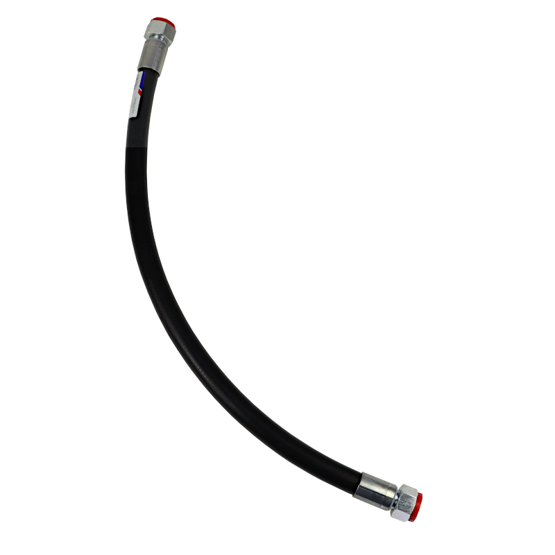 Przewód wąż hydrauliczny 250 bar gwint M27x2 proste L-700mm DN16-2SN PZL HYDRAL 46278