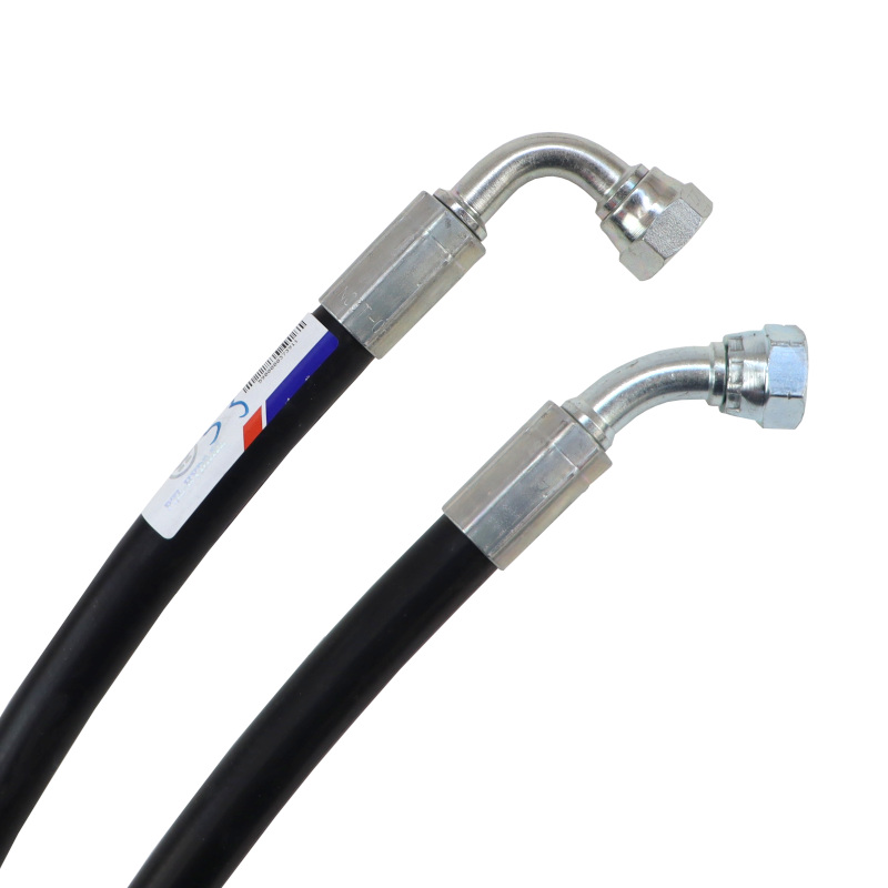 Przewód wąż hydrauliczny DKR45/DKR90 G3/8""BSP DN10X2SN 330BAR L-750 PZL HYDRAL 46318