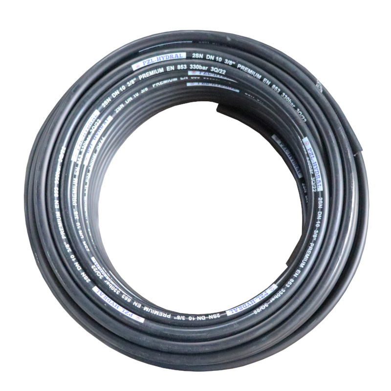 Wąż hydrauliczny do zakuwania DN10 2-oplotowy 330 Bar 46333