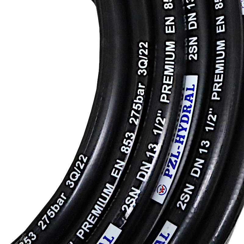 Wąż hydrauliczny do zakuwania DN12 2-oplotowy 275 Bar 50m HYDRAL 46337