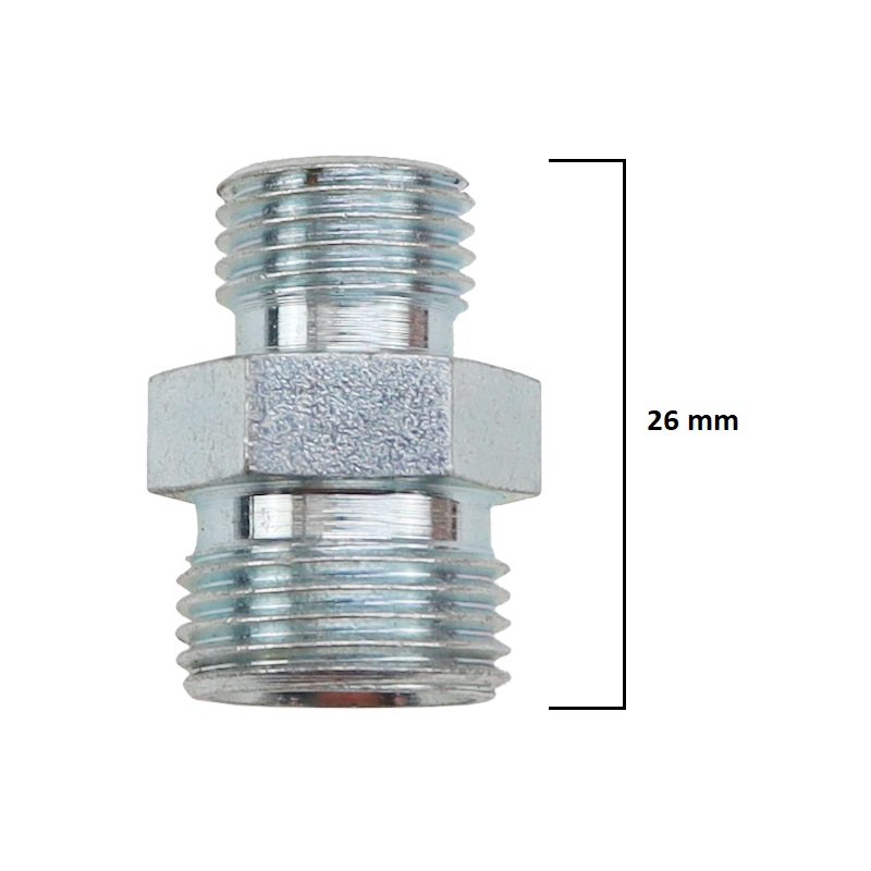 Złącze hydrauliczne proste BB 3/8" - 1/4" 8154.0608 46393
