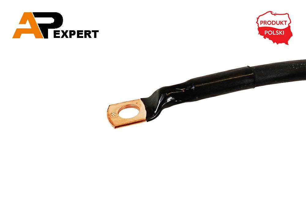 PRZEWÓD MASY MF-3 670MM KLEMA MOSIĘŻNA OCZKO MIEDZIANE 1X35