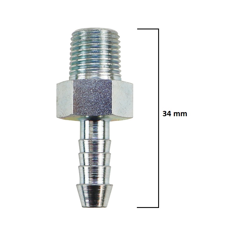 Adapter węża DN4 na wąż 5-6mm klucz 13 NPTF 1/8-27 8077.0304 46699