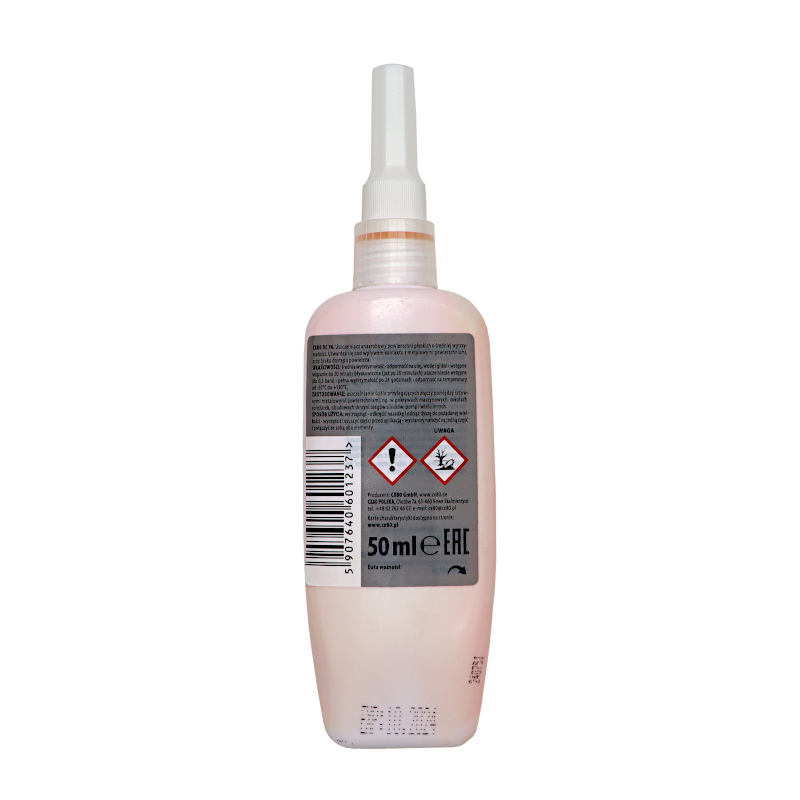 Klej anaerobowy 50ml pomarańczowy klej do uszczelniania płaskich powierzchni CX-80 47089