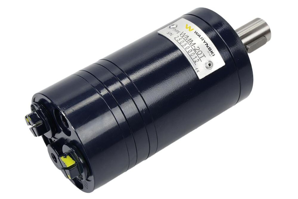 SILNIK HYDRAULICZNY ORBITRALNY WMM 20CM3/OBR (100BAR/ MAX 140BAR) PRZYŁĄCZA TYLN LE WARYŃSKI