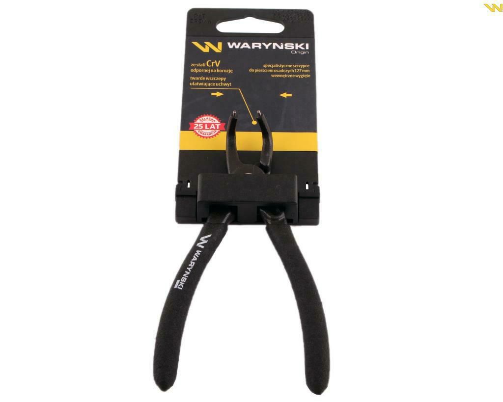 SZCZYPCE SEGERA 127MM WEWNĘTRZNE WYGIĘTE WARYŃSKI