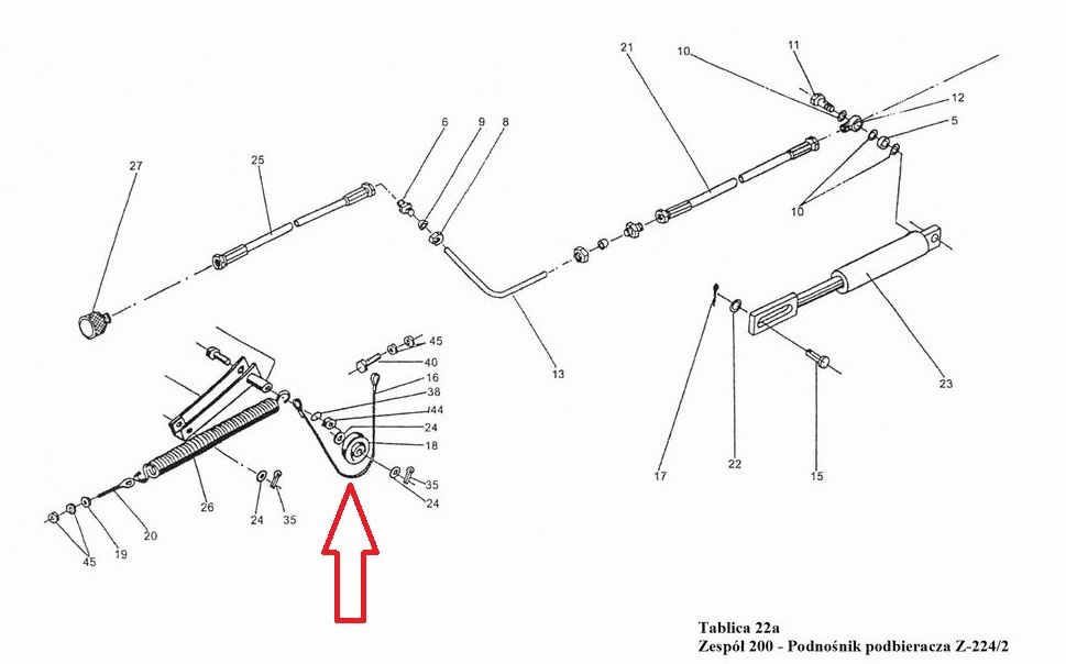 Linka prasy kostkującej Z-224 II z kuszą 223200260 Sipma