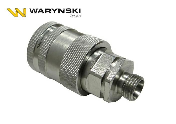 SZYBKOZŁĄCZE HYDRAULICZNE GNIAZDO M16X1,5 GWINT ZEWNĘTRZNY EURO