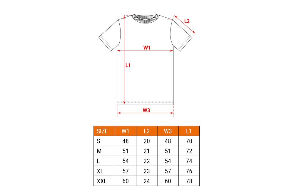 T-SHIRT CZARNY ROZMIAR XL