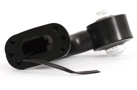 Lampa obrysowa przednio - tylna W21.5 12/24V Biało - Czerwona LED 12V/24V wodoodporna IP66/68 prawa