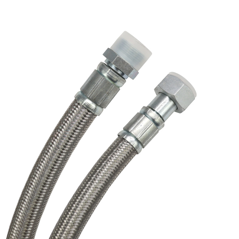 Przewód wąż kompletny teflonowy L-370mm sprężarki hamulcowy DAF PROKOM