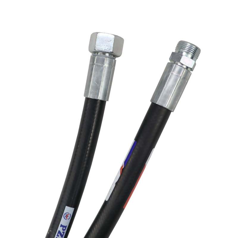 Przewód wąż hydrauliczny gwint M22x1,5 proste L-1100mm DN12-1SN (AB-13-1100, P11P21) Cyklop (7214/07-099/0) 16,0MPa PZL HYDRAL