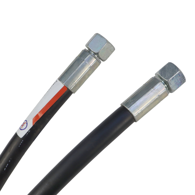 Przewód wąż hydrauliczny AA101100/2CN DKR/DKR 3/8"" DN10 330 bar L-1100 PZL HYDRAL