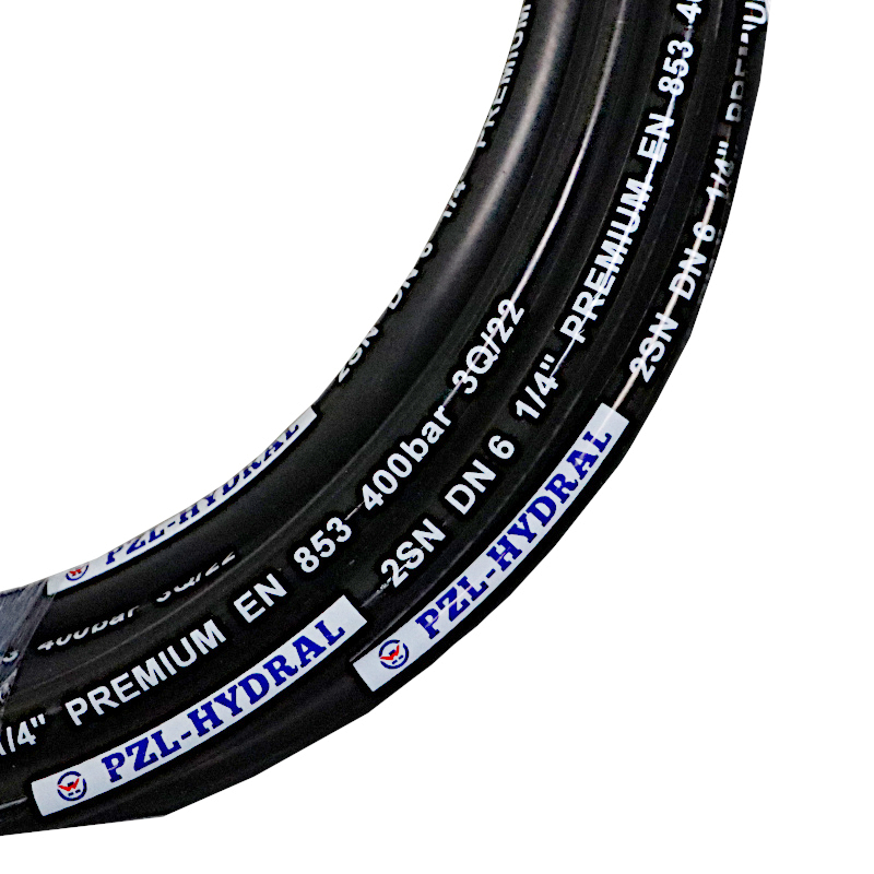 Wąż hydrauliczny do zakuwania DN06 2-oplotowy 400 Bar ( sprzedawany na metry ) HYDRAL