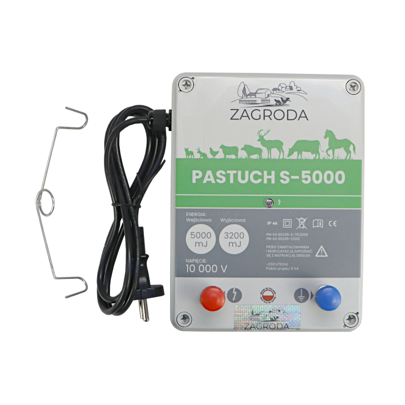 Elektryzator, pastuch sieciowy uniwersalny 10 000V, 3200mJ ZAGRODA