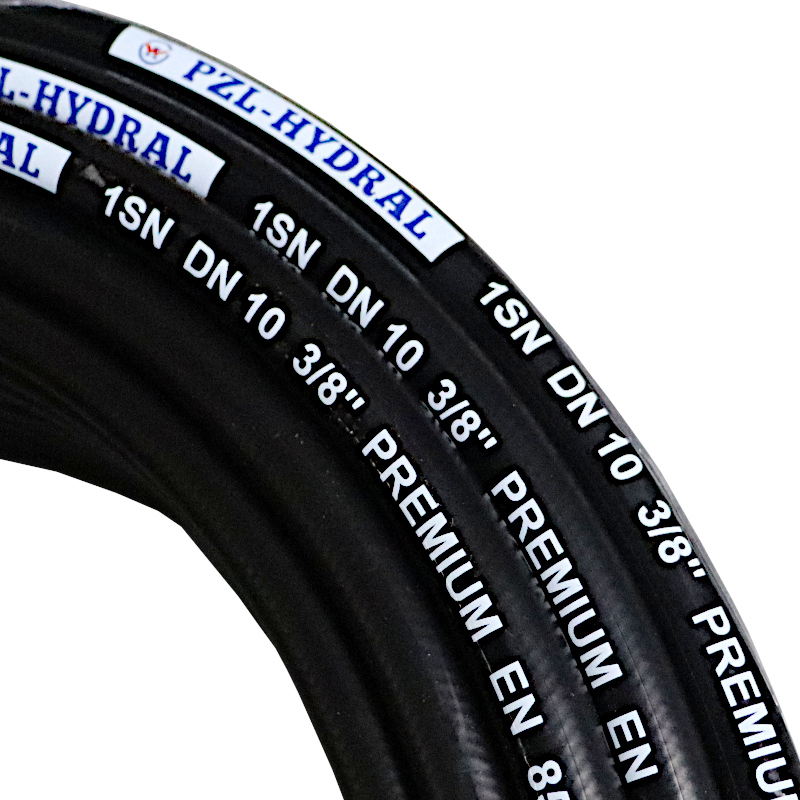 Wąż hydrauliczny do zakuwania DN10 1-oplotowy 180 Bar (sprzedawany po 100m) HYDRAL
