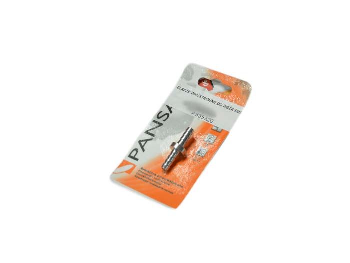 ZŁĄCZE DWUSTRONNE DO WĘŻA 6MM