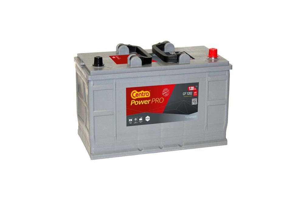 AKUMULATOR CENTRA PROF 12V 120AH/870A +P DŁ.349/SZ.175/W.239