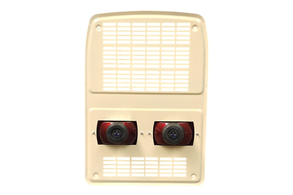 SIATKA MASKI DO URSUS C-360 MALOWANE Z LAMPAMI+ŻARÓWKI H4, 46653470