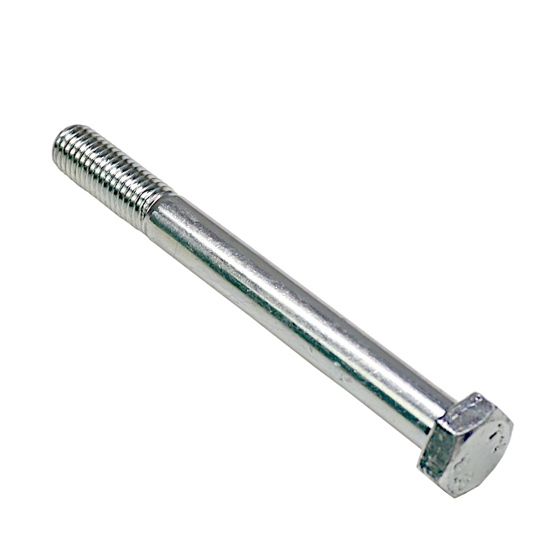 Śruba z łbem 6-kątnym niepełny gwint M12x120 kl.8.8 DIN931 ocynk biały