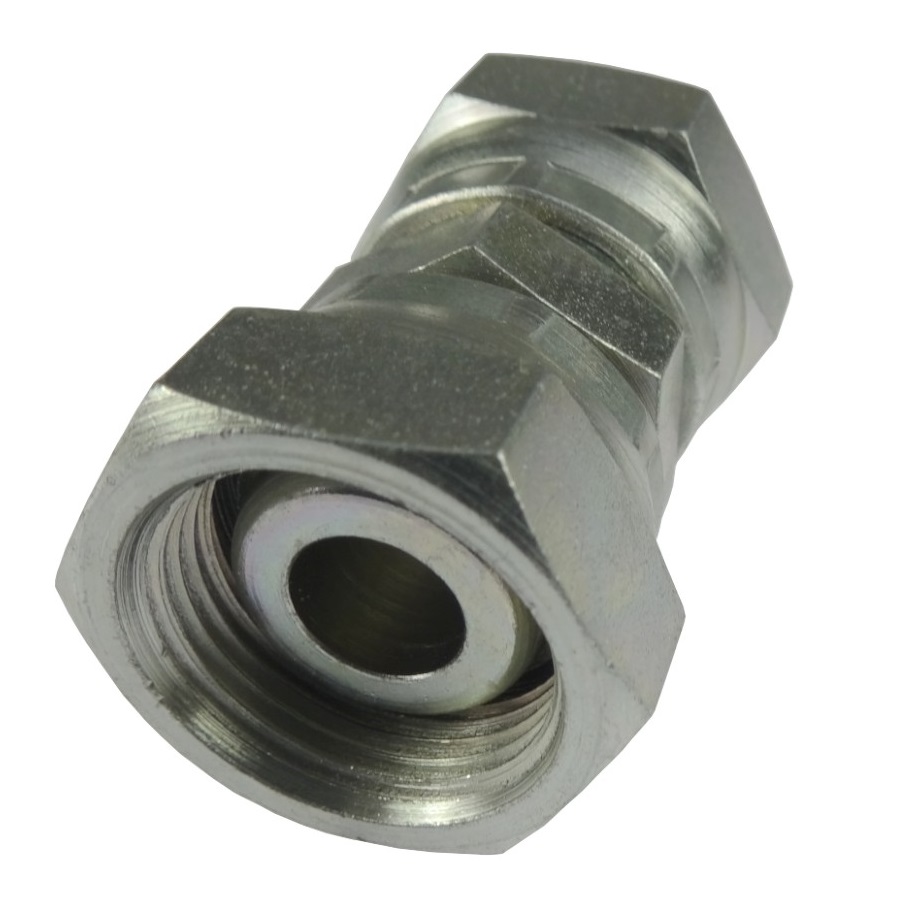Złącze - złączka hydrauliczna - prosta nakrętna AA M22x1,5 - M22x1,5 16L/16L