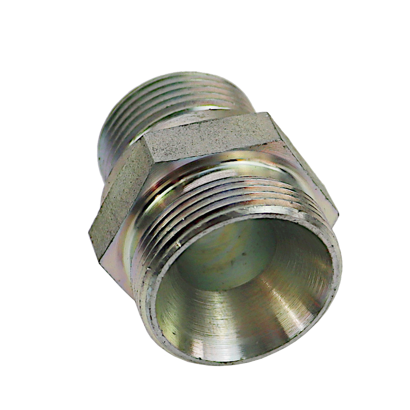 Złącze - złączka hydrauliczna - prosta BB 3/4" - M30x2 22L  ZN-141 G3/4M30x2