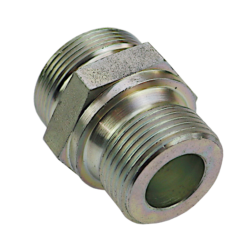 Złącze - złączka hydrauliczna - prosta BB 3/4" - M30x2 22L  ZN-141 G3/4M30x2