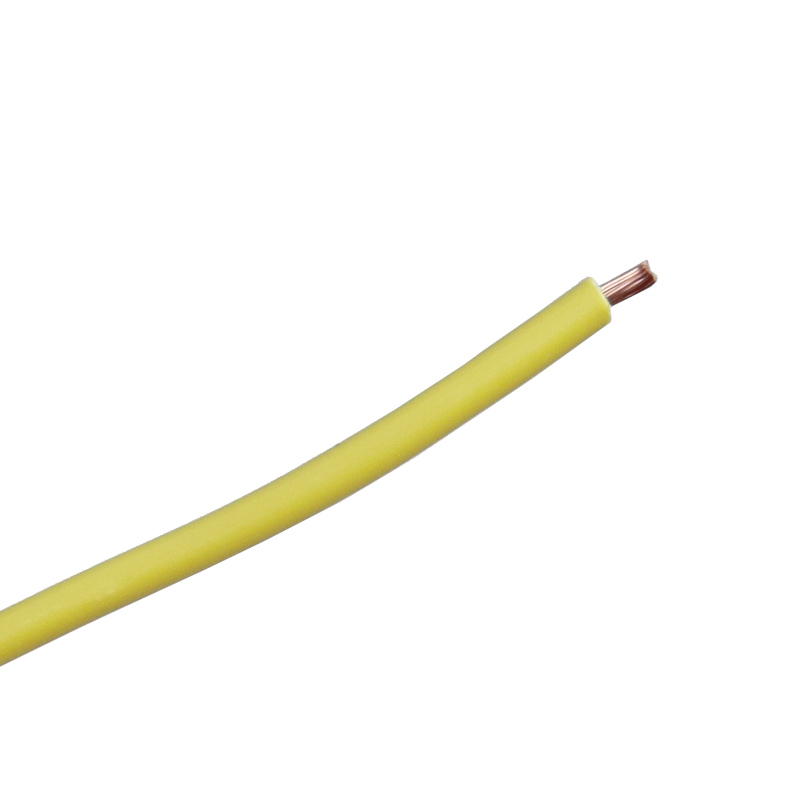 Przewód kabel elektryczny LgY-S instalacji 0,75mm żółty (sprzedawany po 100 m) Premium ELMOT