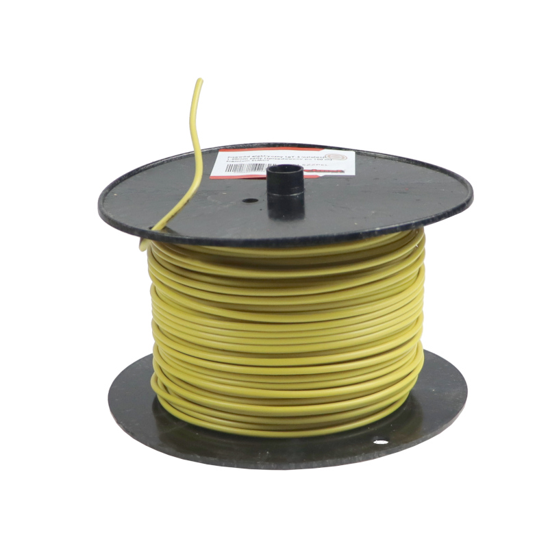 Przewód kabel elektryczny LgY-S instalacji 1,50mm żółty (sprzedawany po 100 m) Premium ELMOT