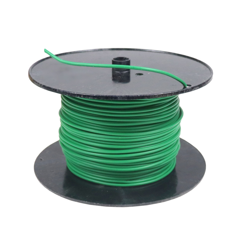 Przewód kabel elektryczny LgY-S instalacji 1,00mm zielony (sprzedawany po 100 m) Premium ELMOT