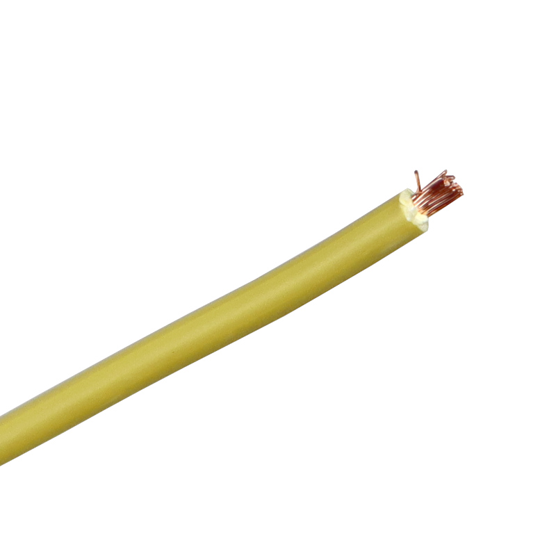 Przewód kabel elektryczny LgY-S instalacji 1,00mm żółty (sprzedawany po 100 m) Premium ELMOT